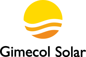 LOGO GIMECOL SOLAR LETRAS NEGRAS