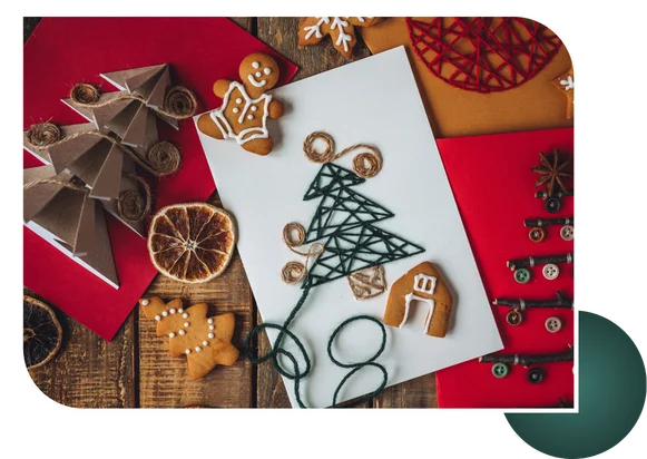Cursos Navideños verde